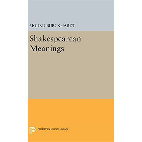 shakespearean meanings princeton legacy library Doc