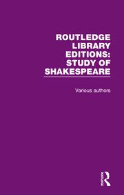 shakespeares problem routledge library editions Reader