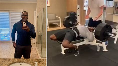 shannon sharpe bench press