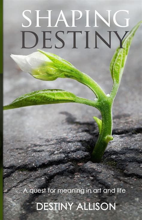 shaping destiny a quest for meaning in art and life Reader