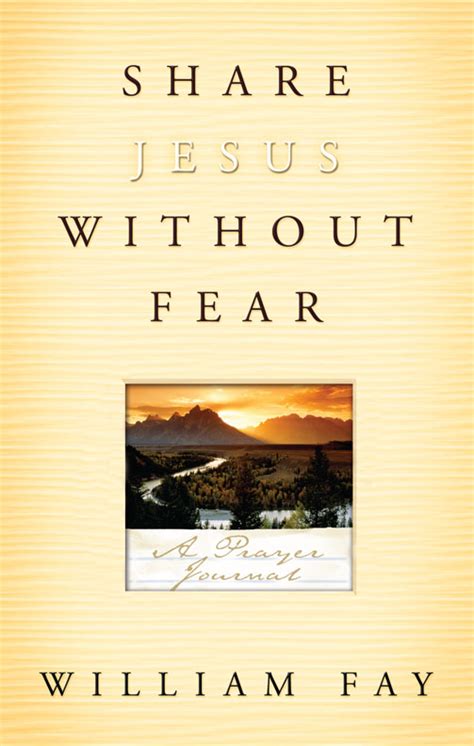 share jesus without fear journal a prayer journal Doc