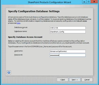 sharepoint 2013 manual farm configuration Doc