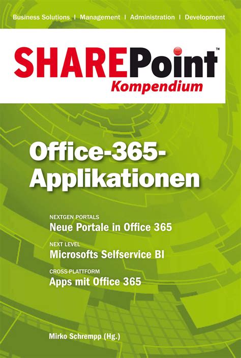 sharepoint kompendium bd 10 office 365 applikationen Kindle Editon