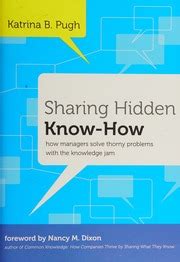 sharing hidden know how PDF