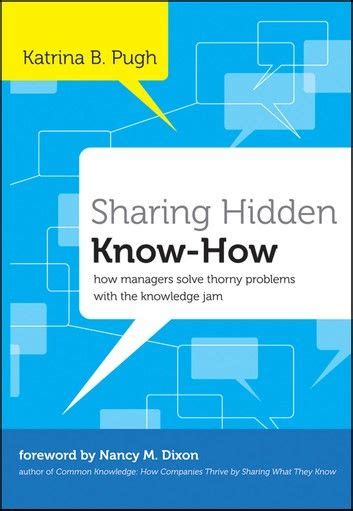 sharing hidden know how Ebook Epub