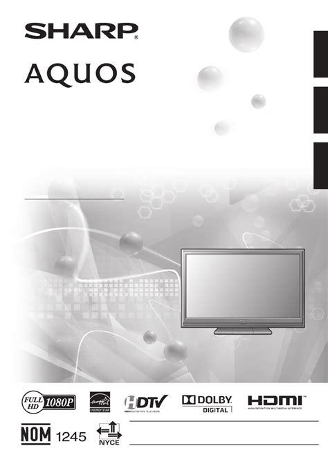 sharp 46 aquos manual Kindle Editon