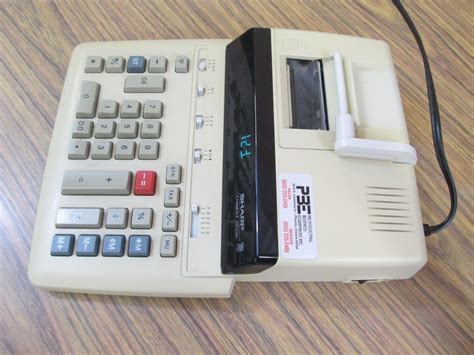 sharp adding machine