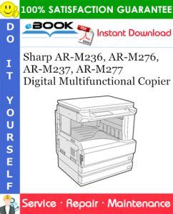 sharp ar m276 service manual Epub