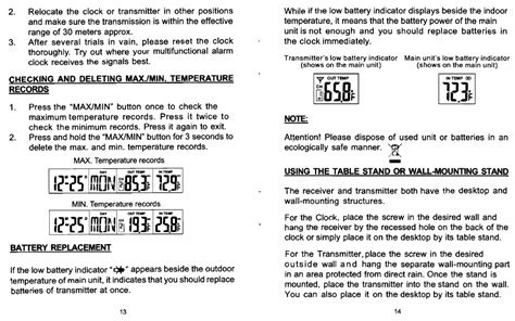 sharp atomic clock spc373 manual PDF