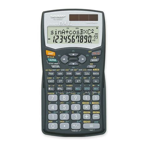 sharp calculator