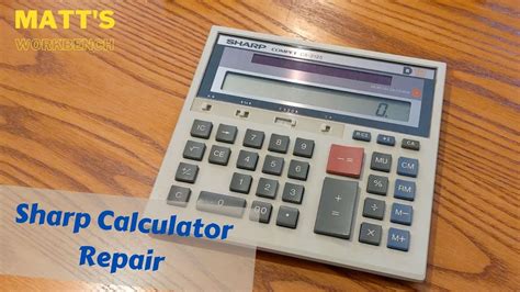 sharp calculator repair service Kindle Editon