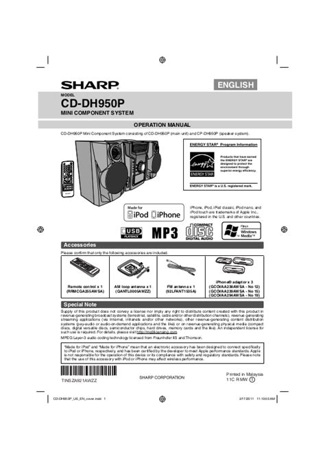 sharp dh950p tvs owners manual Reader