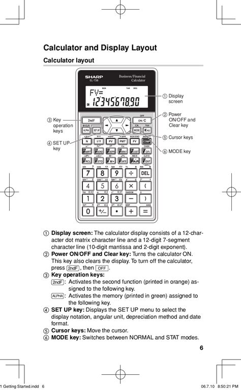 sharp el 738 manual Epub