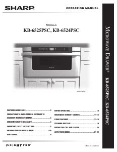 sharp kb 6024m microwaves owners manual Kindle Editon