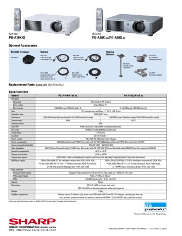 sharp notevision projector manual Epub