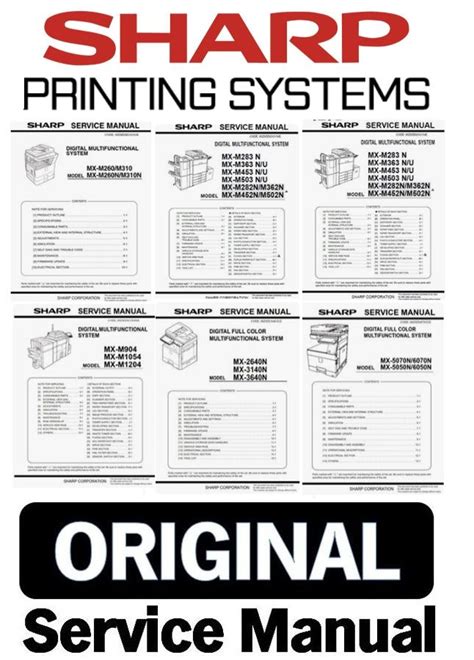 sharp printer owners manual Reader