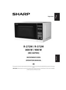 sharp r 402f microwaves owners manual PDF