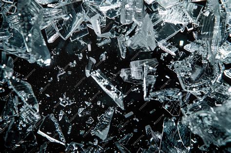 shattered ice