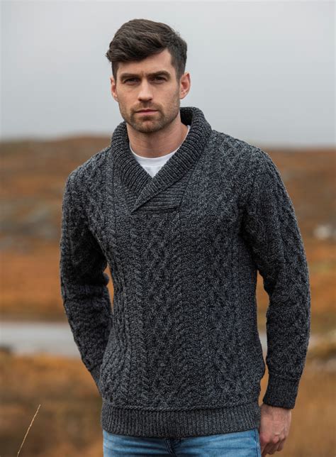 shawl collar sweater