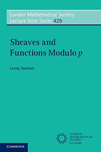 sheaves functions modulo lectures mathematical Doc