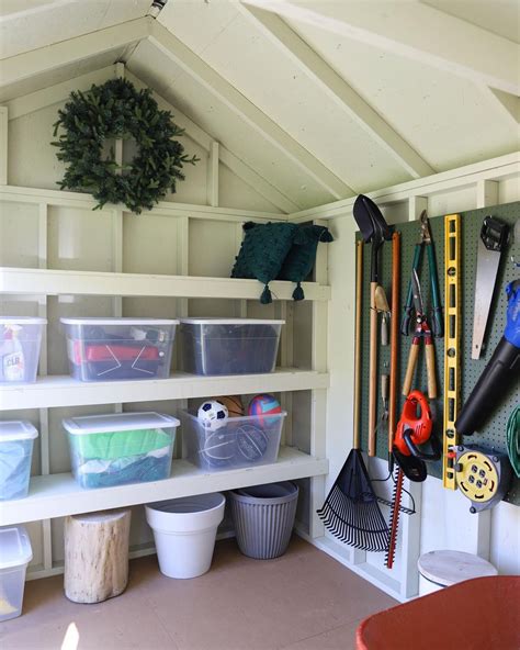 shed organization ideas