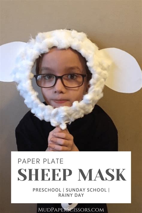 sheep mask using paper plate Epub