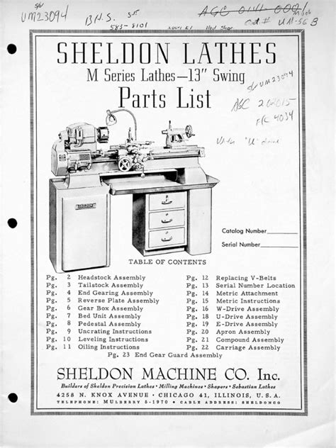 sheldon lathe manual pdf PDF