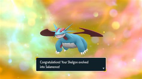 shelgon evolve level