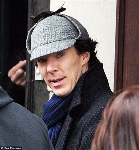 sherlock bbc with hat