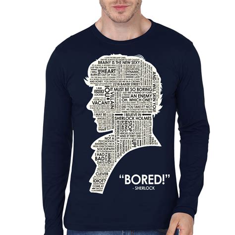 sherlock holmes t shirt