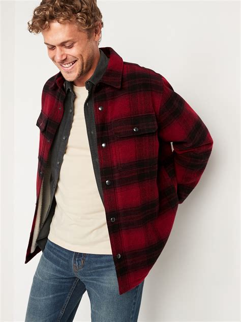 sherpa shirt jacket