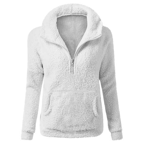 sherpa sweatshirt womens