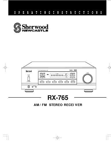 sherwood rx 765 receivers owners manual Doc