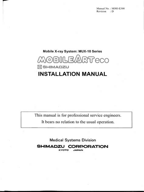 shimadzu mux 10 manual pdf Epub