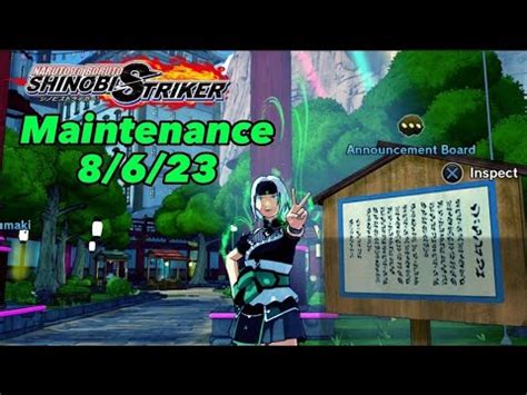 shinobi striker maintenance