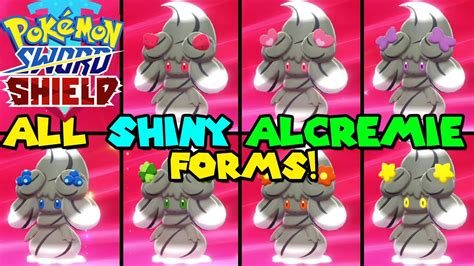 shiny alcremie forms