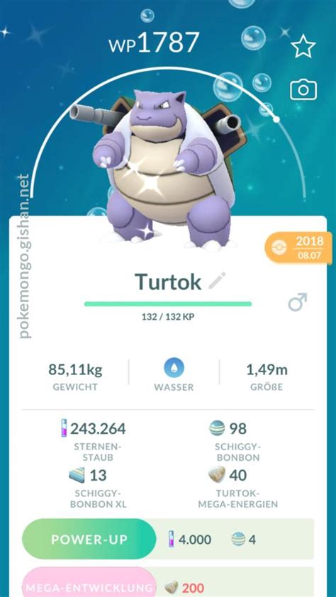 shiny blastoise pokemon go