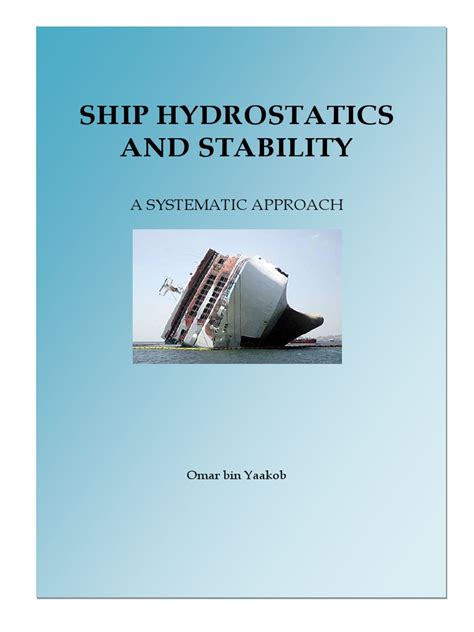 ship hydrostatics and stability ship hydrostatics and stability Epub