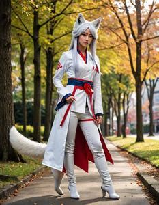 shiro kitsune cosplay