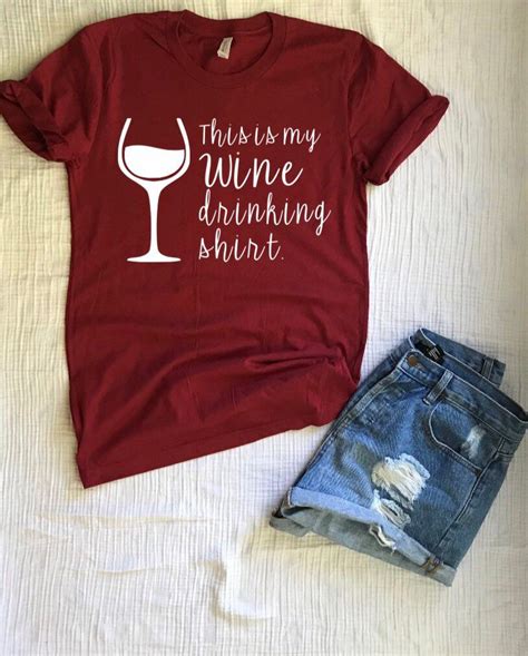 shirts about wine