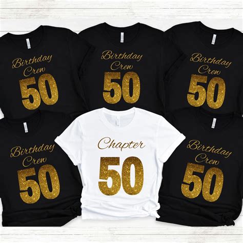 shirts for 50th birthday