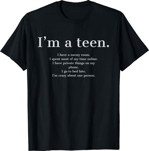 shirts for teenagers