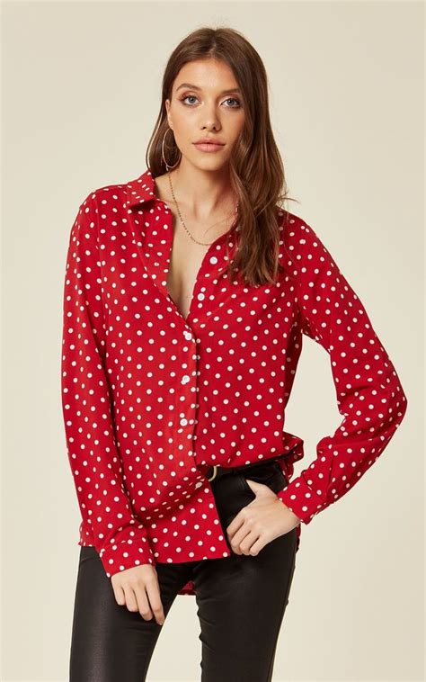 shirts with polka dots