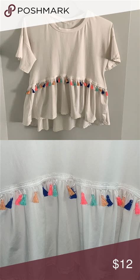 shirts with pom poms