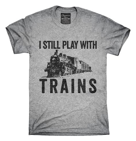 shirts with trains