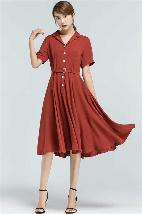 shirtwaist dress