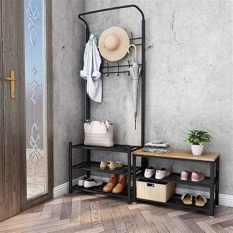 shoe coat rack