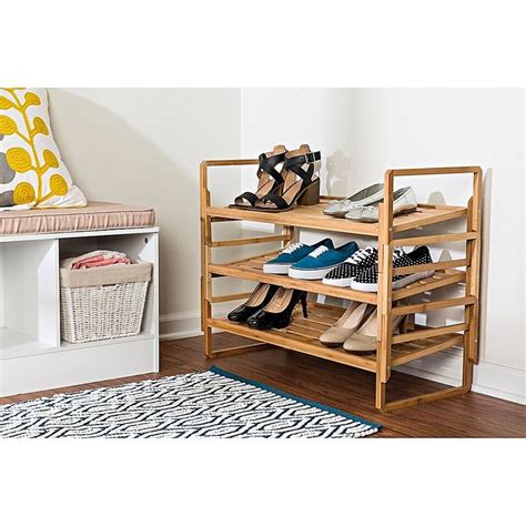 shoe shelf bed bath and beyond