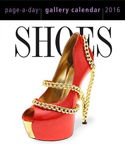 shoes page a day gallery calendar 2016 Reader
