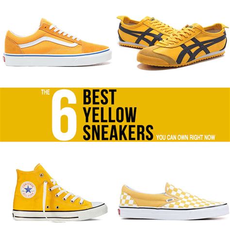 shop butter yellow sneakers